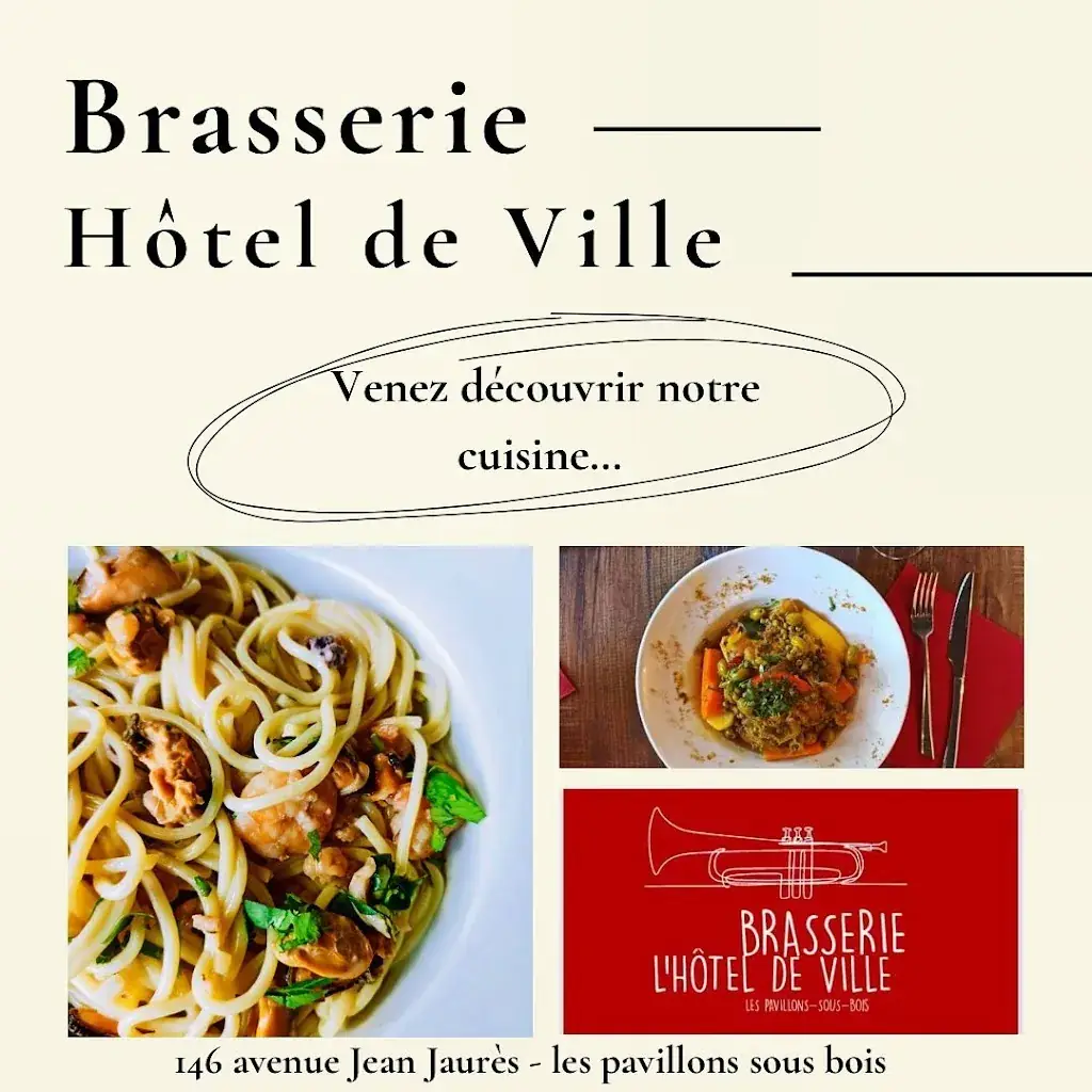 Menu_Brasserie de l'hôtel de ville_Pavillons-sous-Bois_immagine_2