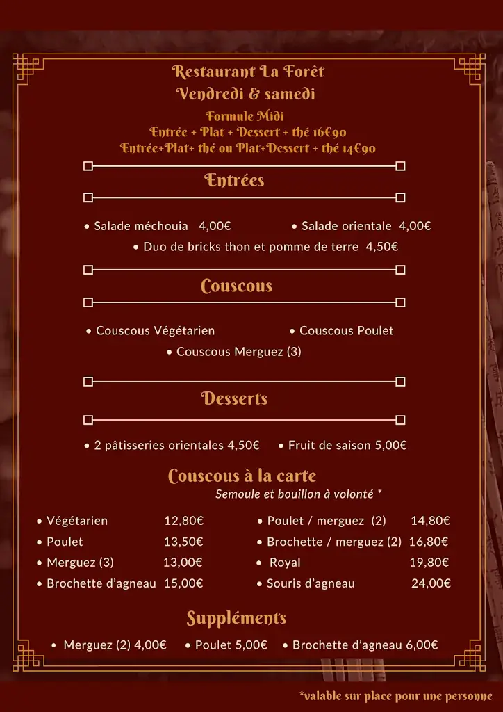 Menu_La Forêt_Maisons-Laffitte_image_1