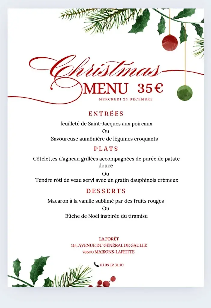 Menu_La Forêt_Maisons-Laffitte_image_2