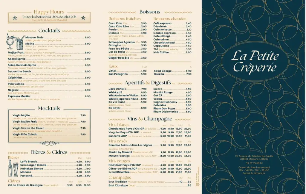 Menu_La Petite Crêperie_Maisons-Laffitte_immagine_2