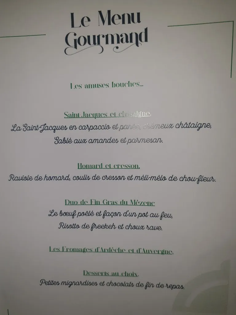 Menü_Bistrot La Coulemelle_Saint-Bonnet-le-Froid_Bild_3