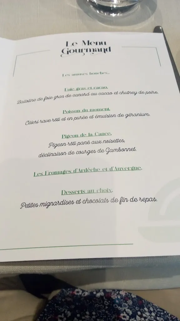 Menü_Bistrot La Coulemelle_Saint-Bonnet-le-Froid_Bild_4