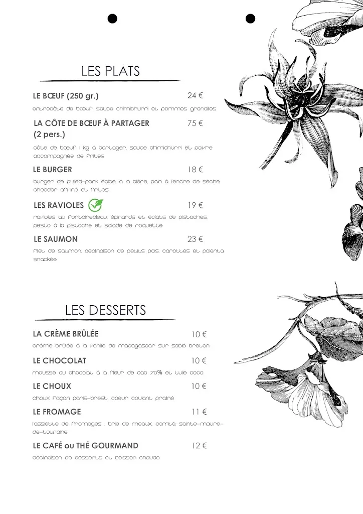 Menu_Ambrosia Restaurant Bistronomique - Lésigny_Lésigny_image_1