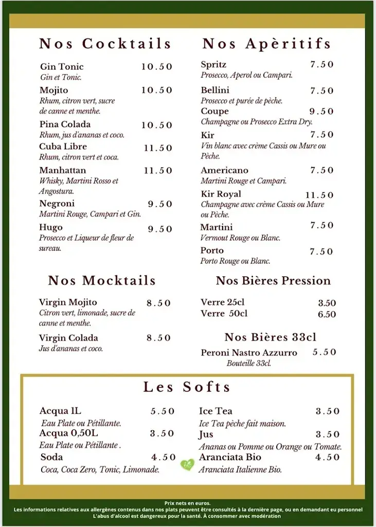 Menu_Marco Polo Le Plessis-Trévise_Plessis-Trévise_image_1
