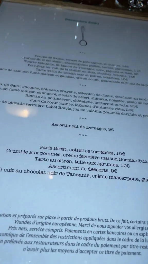 Menu_La Cuiller en Bois_Chesnay-Rocquencourt_imagen_2