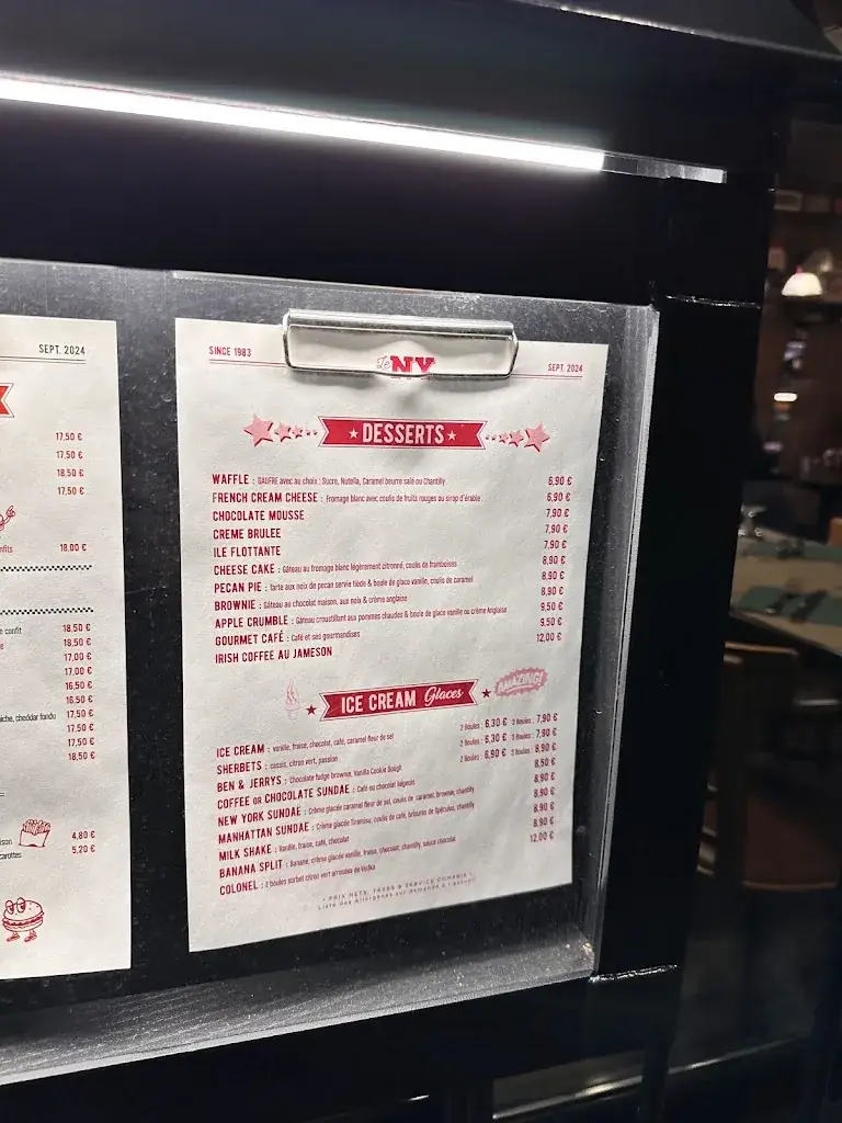 Menü_Le New York._Chesnay-Rocquencourt_Bild_3