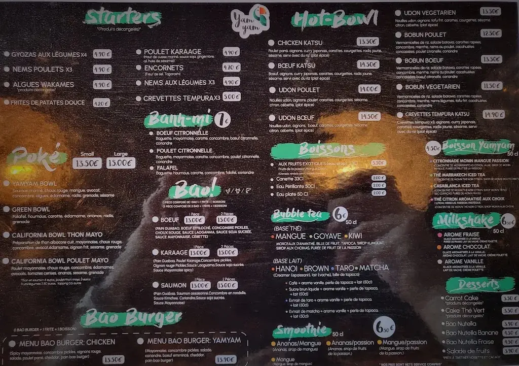 Menu_Yamyam_Chesnay-Rocquencourt_image_1