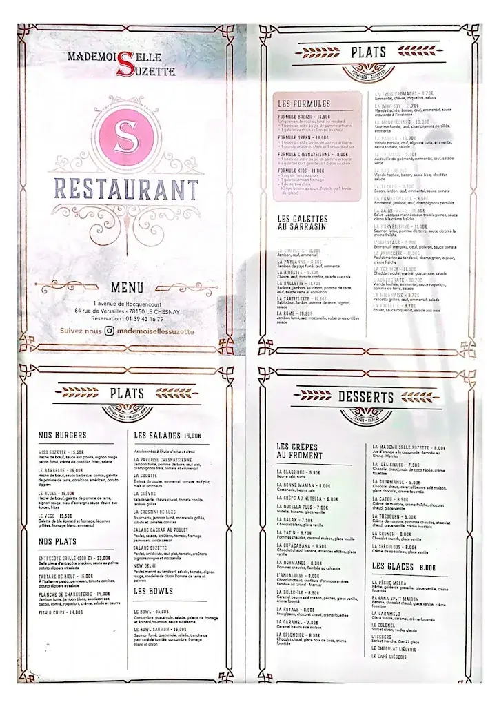 Menu_Mademoiselle Suzette_Chesnay-Rocquencourt_image_1