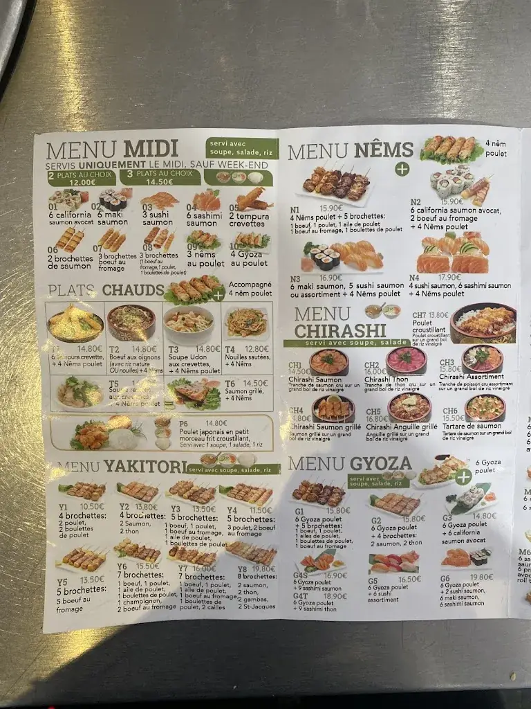 Menu_PRETTY SUSHI_Chesnay-Rocquencourt_image_1