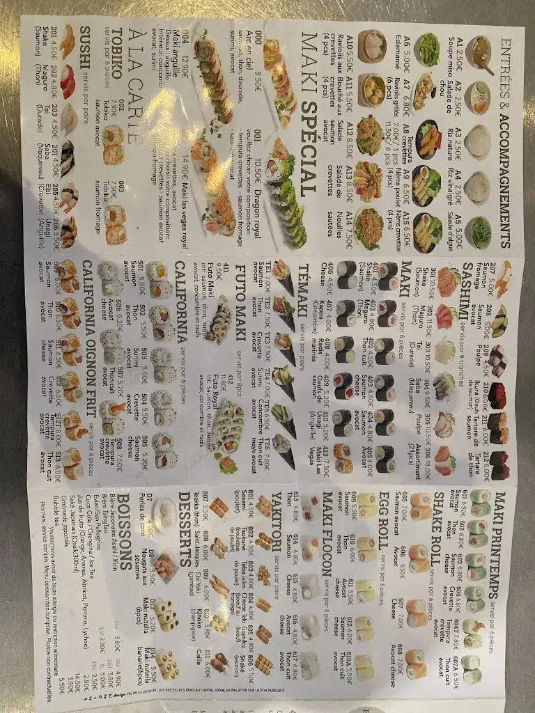 Menu_PRETTY SUSHI_Chesnay-Rocquencourt_image_3