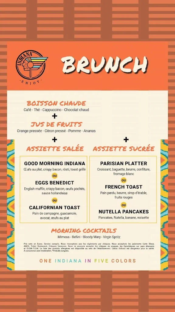 Menu_Indiana Café - Parly 2_Chesnay-Rocquencourt_image_3