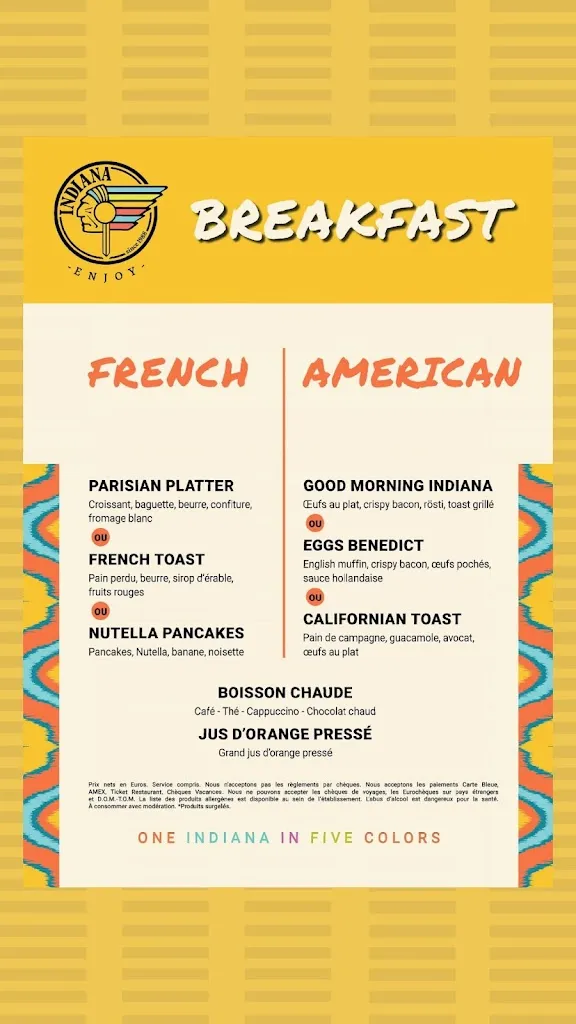 Menu_Indiana Café - Parly 2_Chesnay-Rocquencourt_image_4