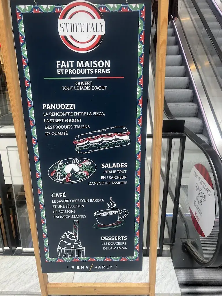 Menu_Streetaly - BHV Parly 2_Chesnay-Rocquencourt_immagine_1