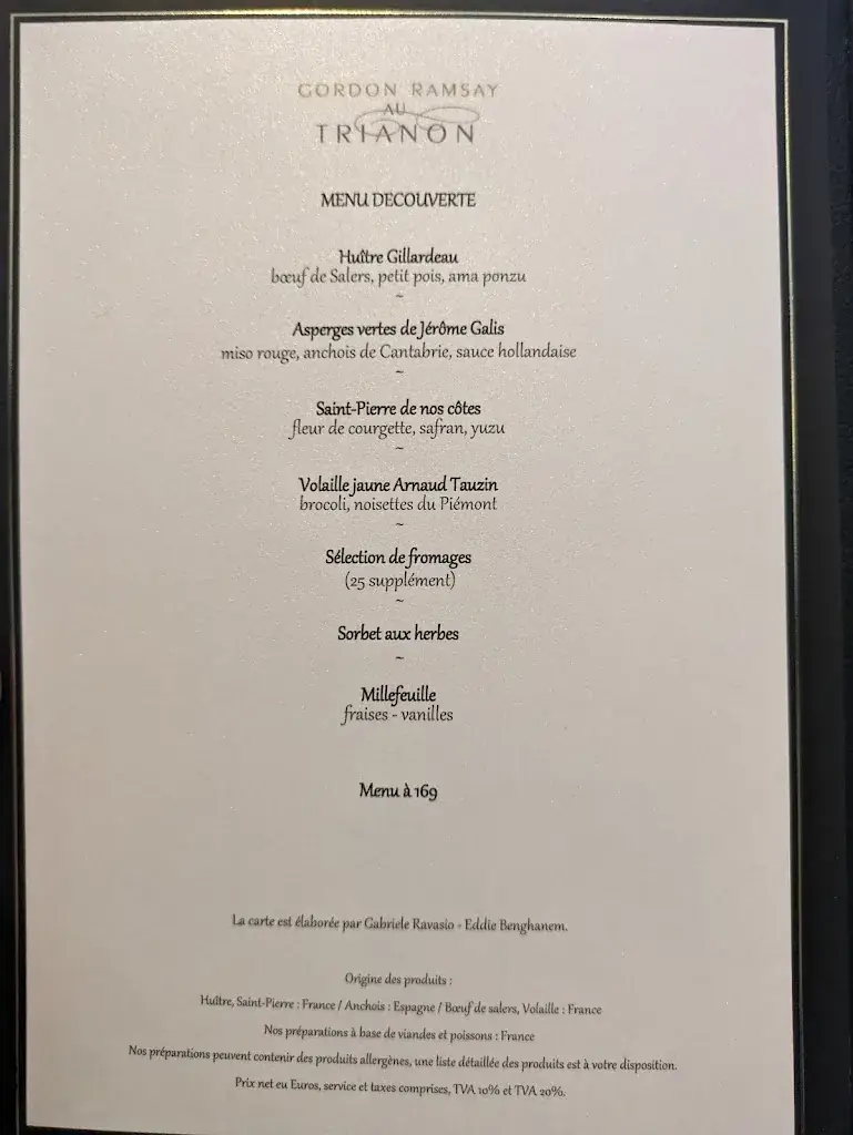 Menu_Gordon Ramsay au Trianon_Versailles_image_4