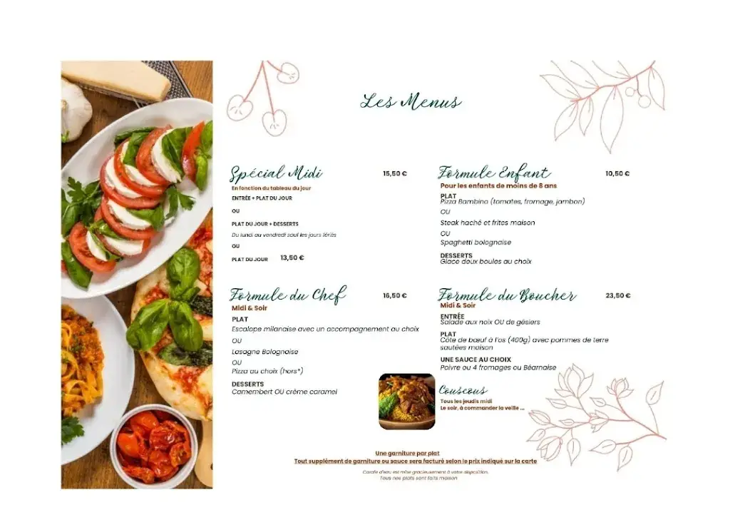 Menu_La Villa César_Mureaux_image_2