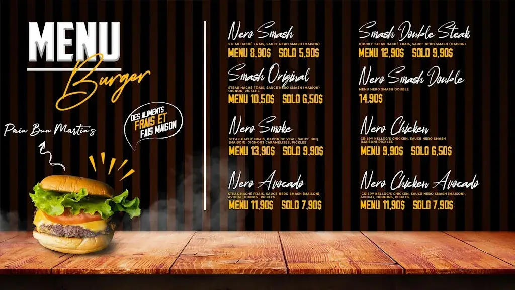 Menu_Nero Smash Les Mureaux_Mureaux_image_1