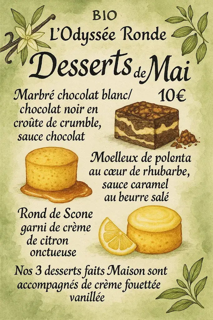 Menu_L’odyssée Ronde_Limours_image_3
