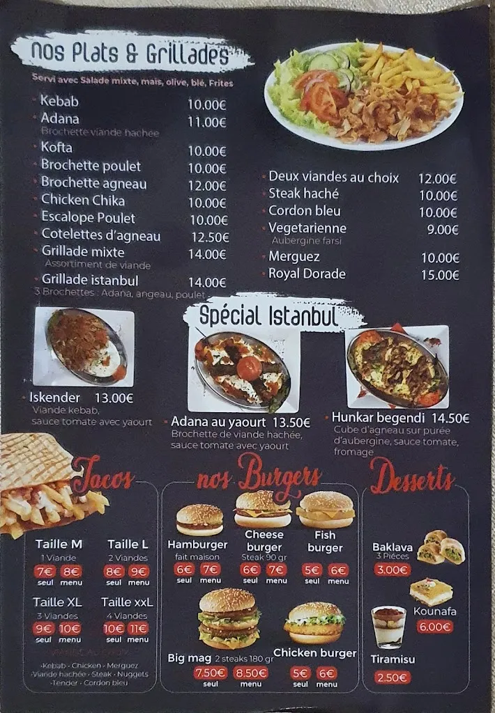 Menu_Restaurant Grill Istanbul_Lilas_image_1