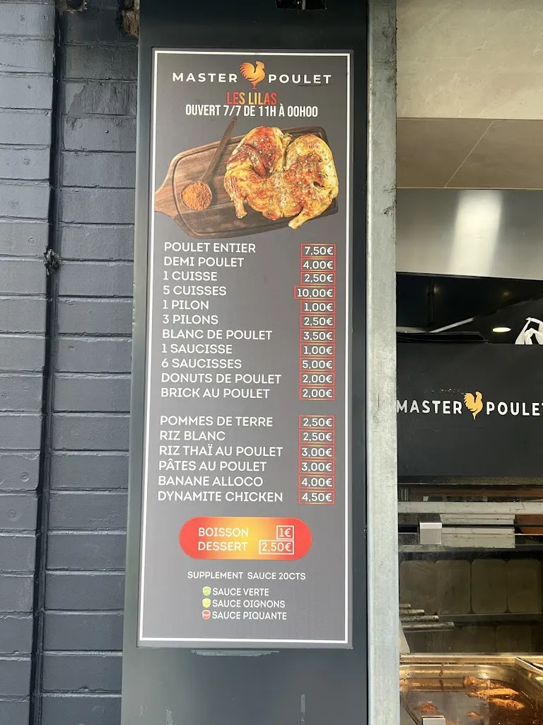 Menu_MASTER POULET - Les Lilas_Lilas_image_2