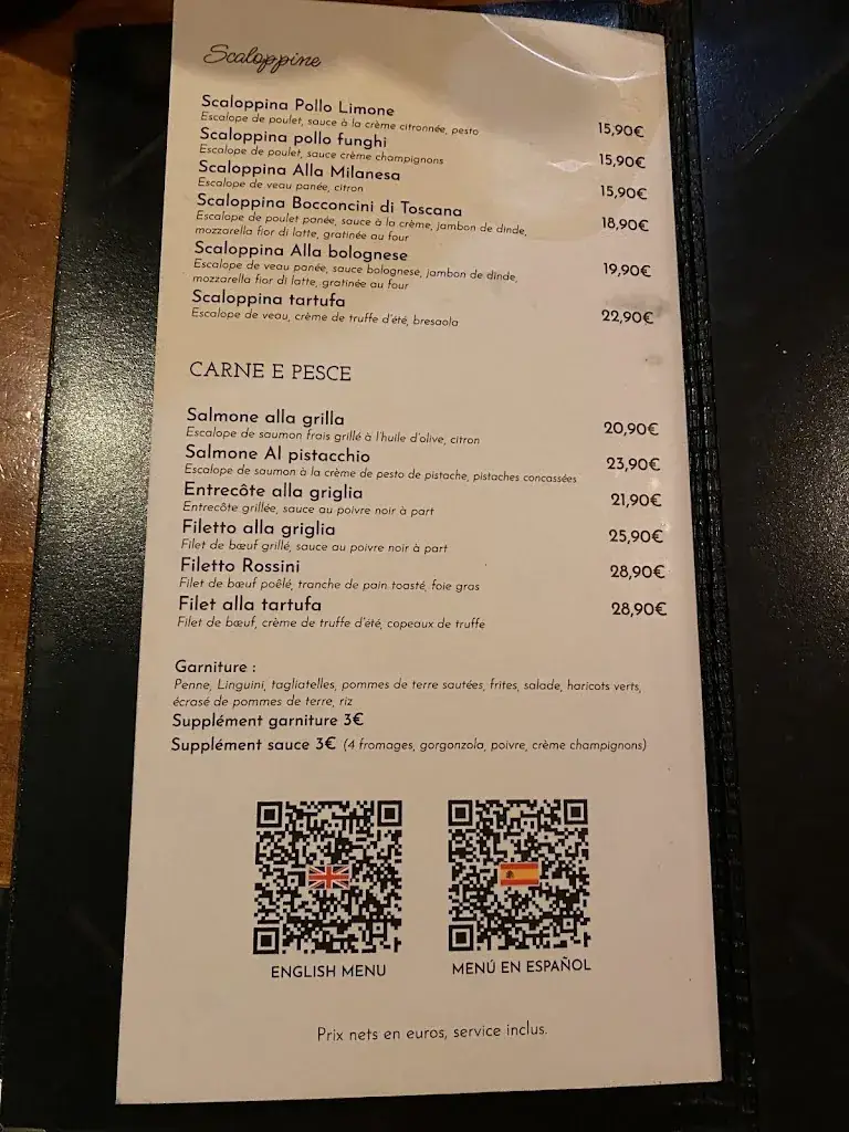 Menu_La Toscane_Kremlin-Bicêtre_immagine_3