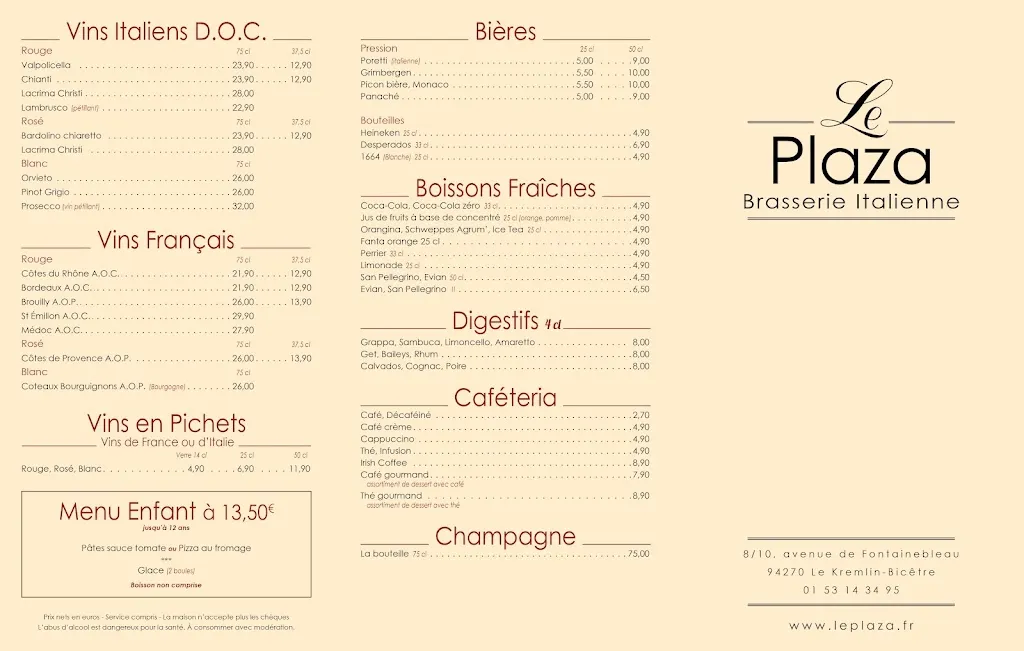 Menu_Le Plaza_Kremlin-Bicêtre_image_2