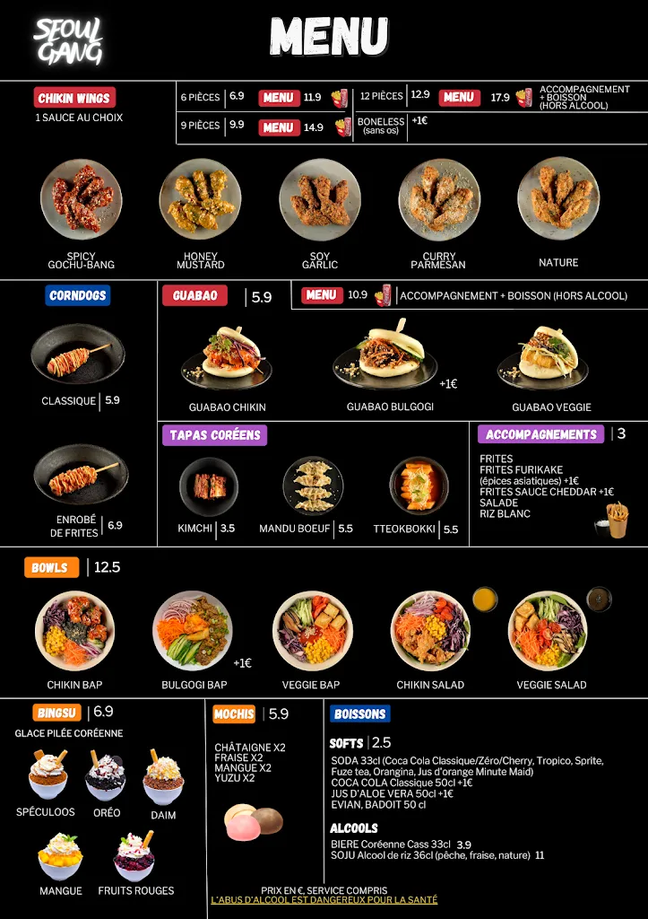 Menu_Seoul Gang_Kremlin-Bicêtre_image_1