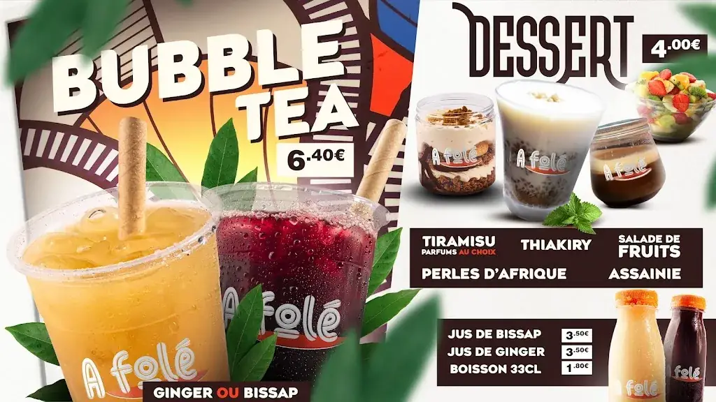 Menu_A Folé Kremlin Bicêtre_Kremlin-Bicêtre_immagine_3