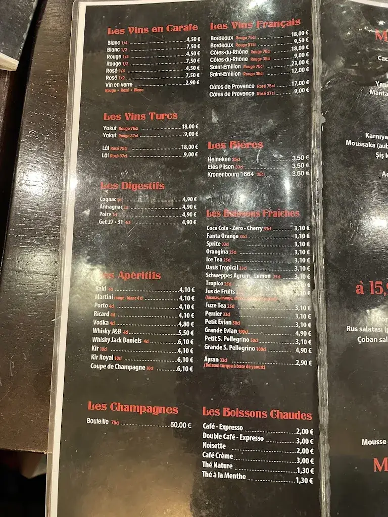 Menu_Le Constant- Le Constantinople_Kremlin-Bicêtre_image_1