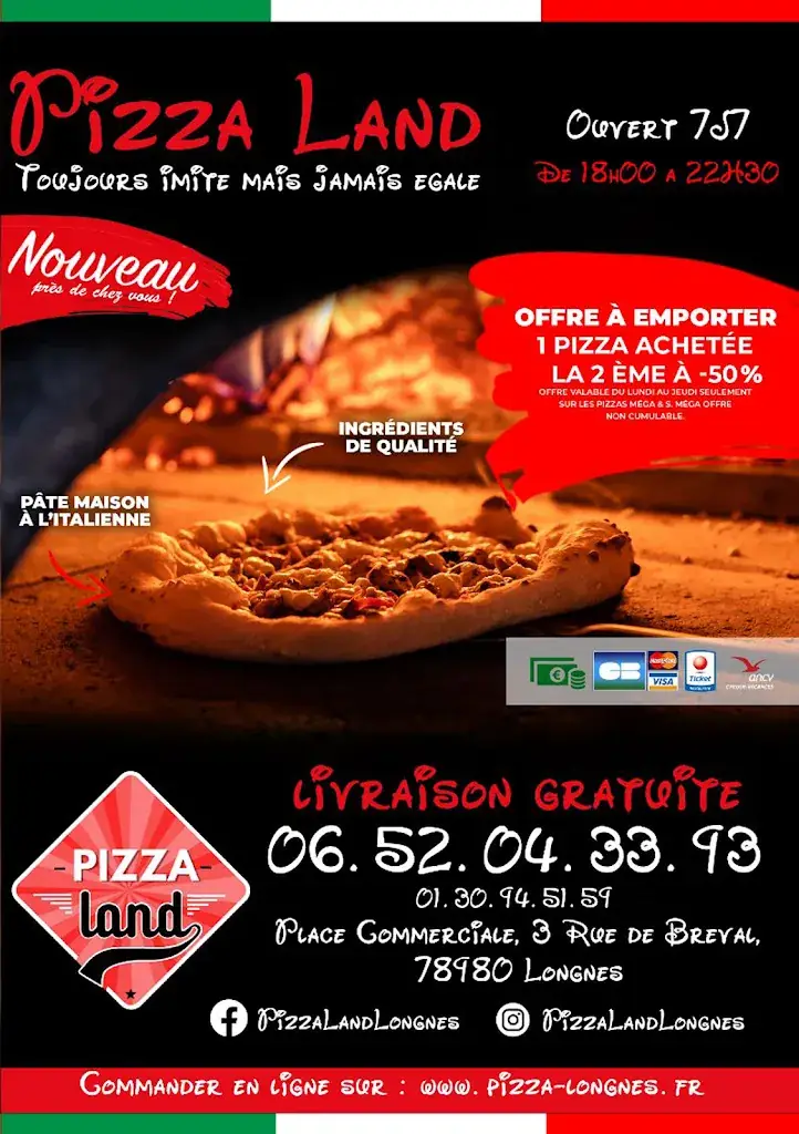 Menu_Pizza Land Longnes_Longnes_image_4