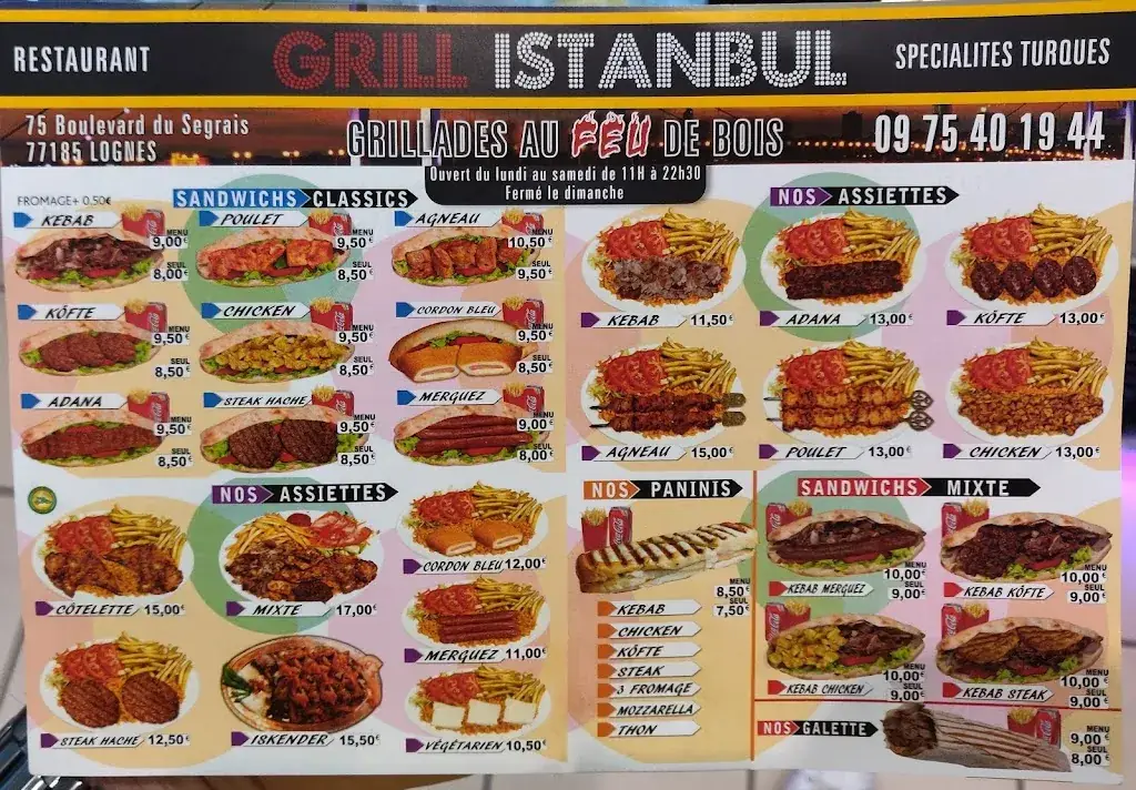 Menu_Grill Istanbul Lognes_Lognes_image_1
