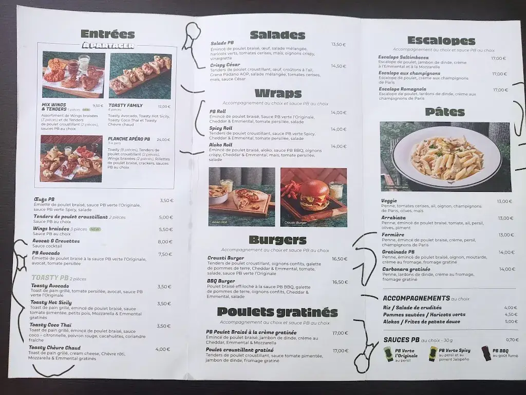 Menu_PB Poulet Braisé La Courneuve_Courneuve_image_1