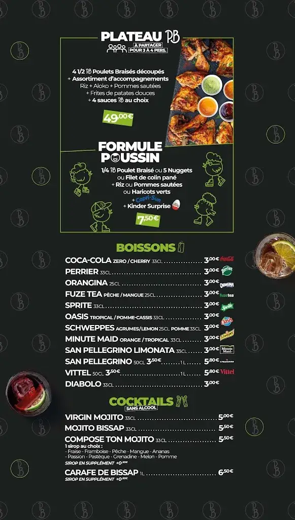 Menu_PB Poulet Braisé La Courneuve_Courneuve_image_2