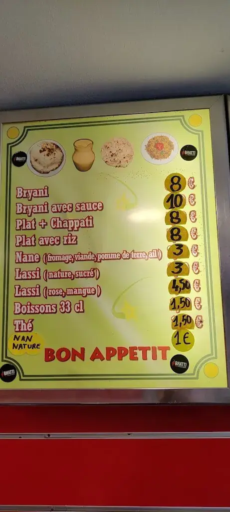 Menu_Mirch Masala & Royal Sweets_Courneuve_image_2
