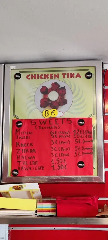 Menu_Mirch Masala & Royal Sweets_Courneuve_image_3