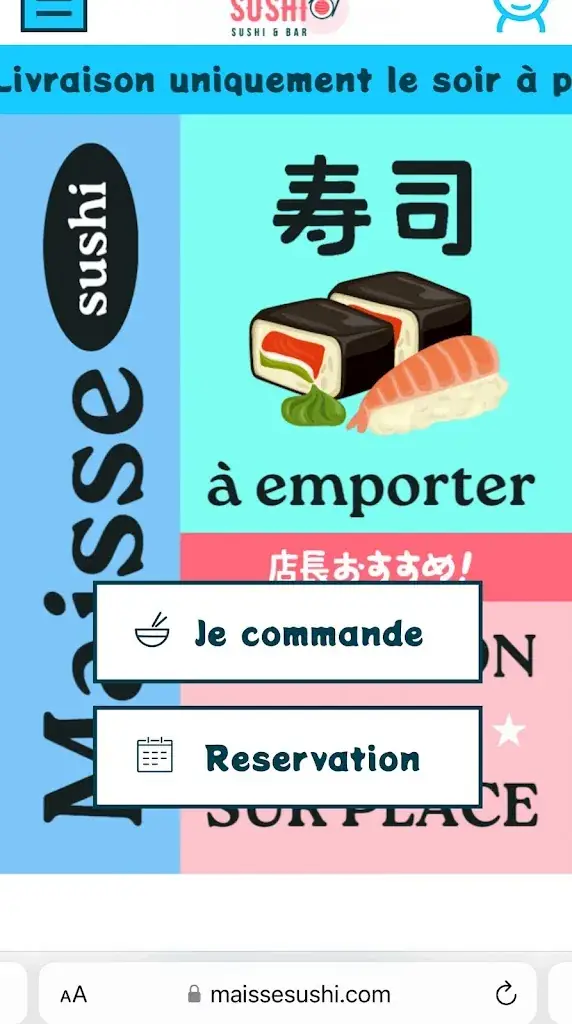 Menu_Maisse sushi - restaurant japonais asiatique_91720_image_2