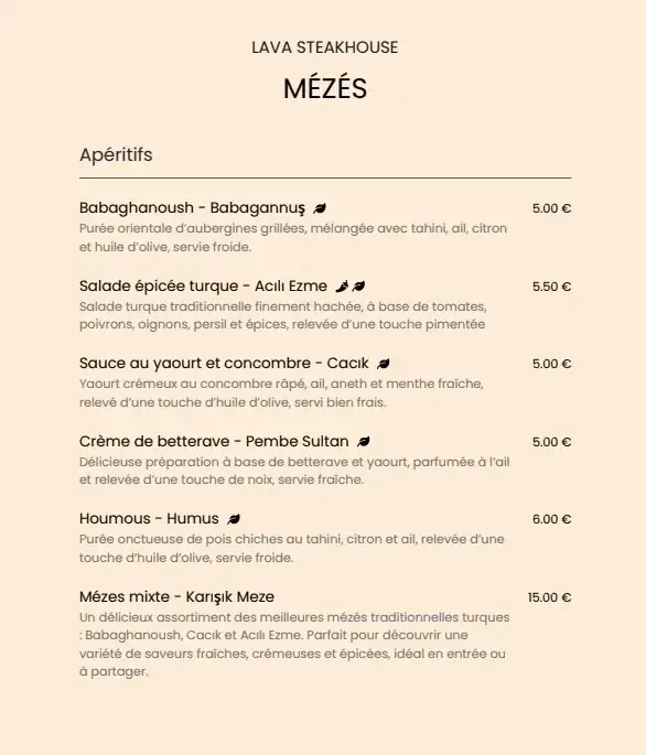 Menu_LAVA STEAKHOUSE_Décines-Charpieu_image_1