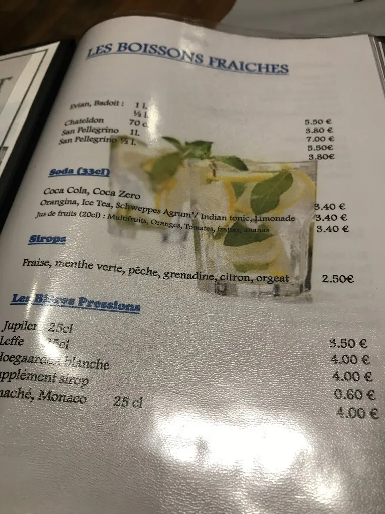 Menu_La Caleche Restaurant_Marcoussis_image_3