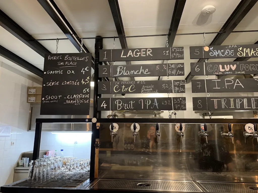 Menu_Brasserie artisanale Ox - Marcoussis_Marcoussis_imagen_2