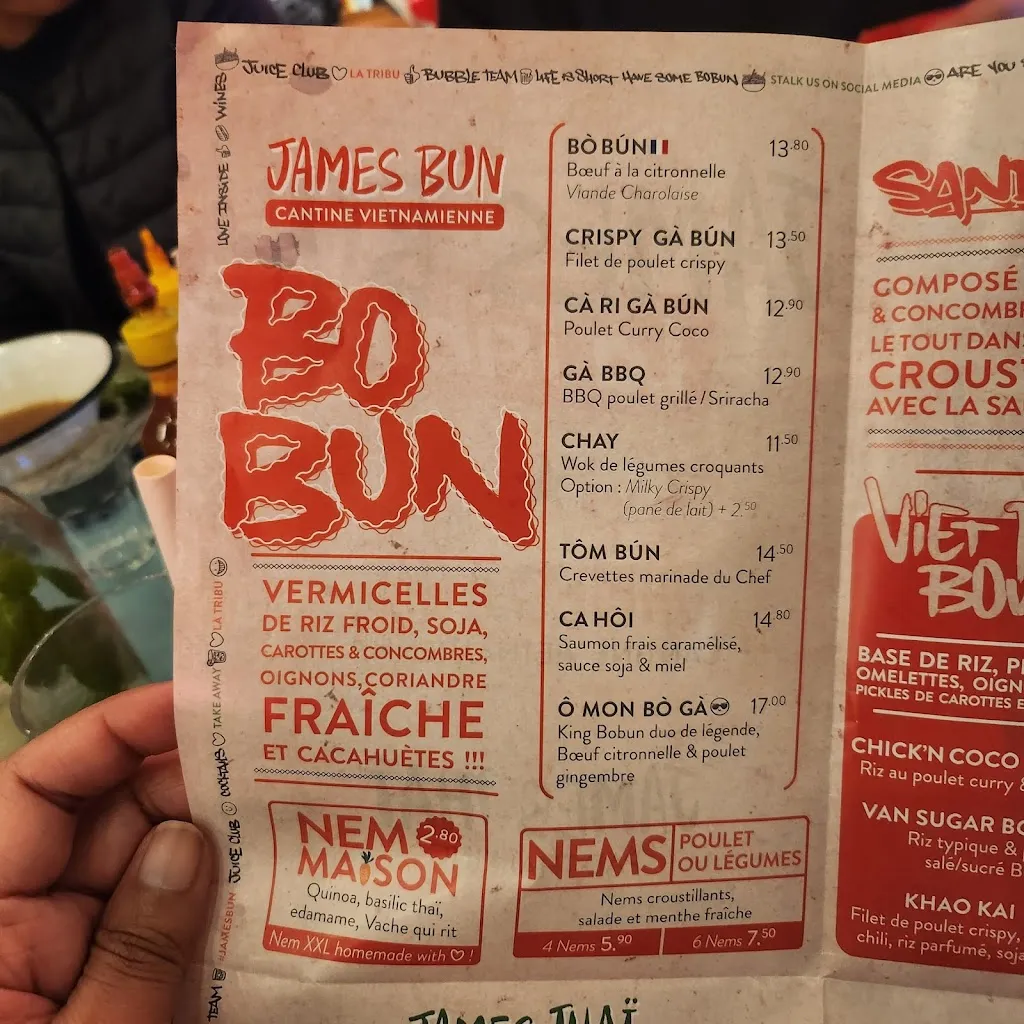 Menu_JAMES BUN_Lieusaint_image_4