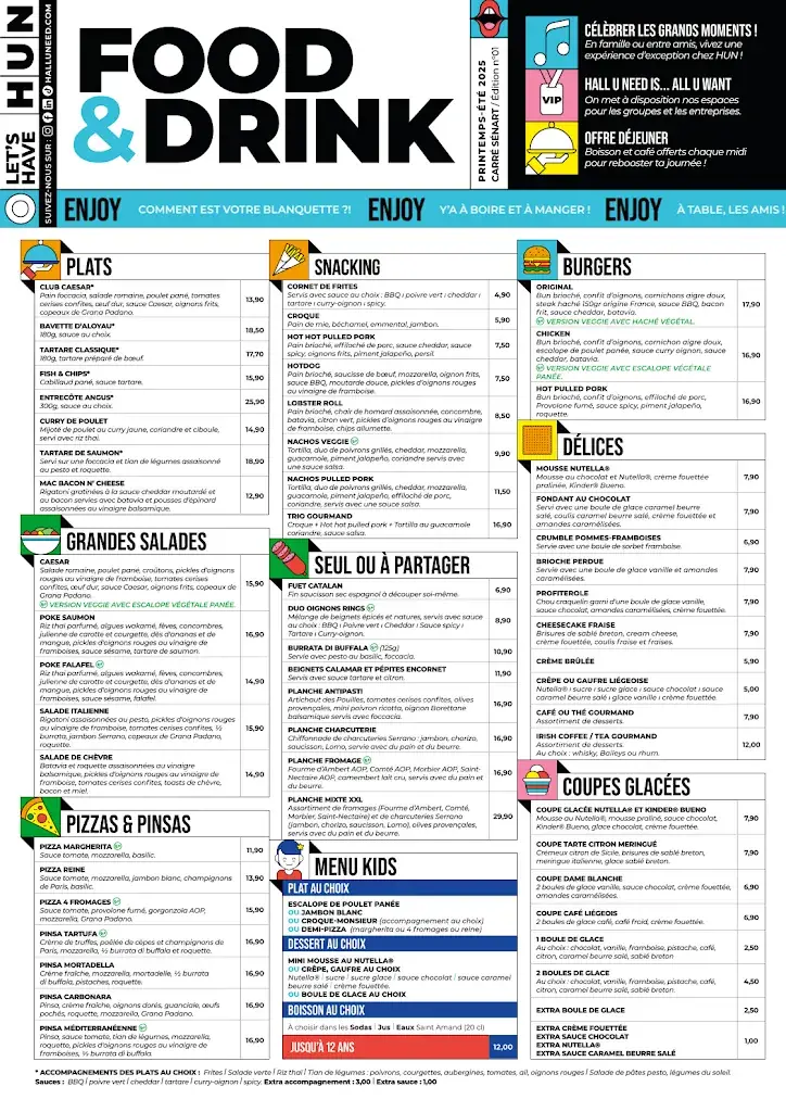 Menu_Hall U Need Carré Sénart_Lieusaint_immagine_1