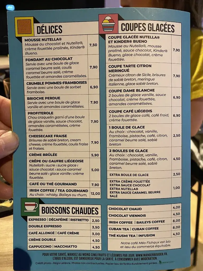 Menu_Hall U Need Carré Sénart_Lieusaint_immagine_2