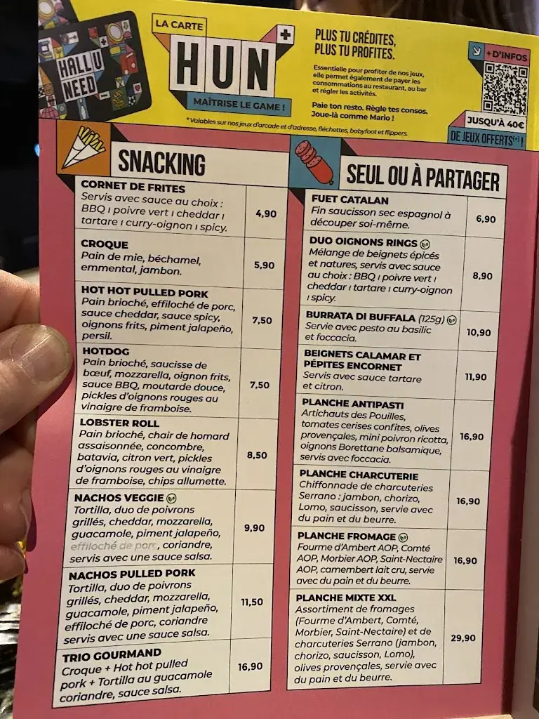 Menu_Hall U Need Carré Sénart_Lieusaint_immagine_3