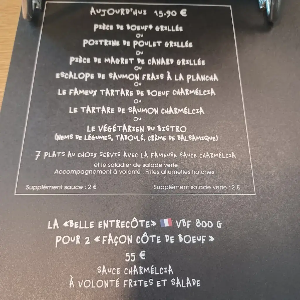 Menu_Bistro Régent LIEUSAINT_Lieusaint_immagine_4