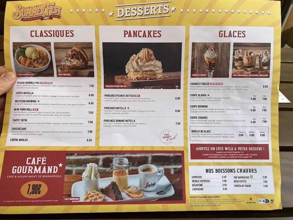 Menu_Old Wild West_Lieusaint_image_1