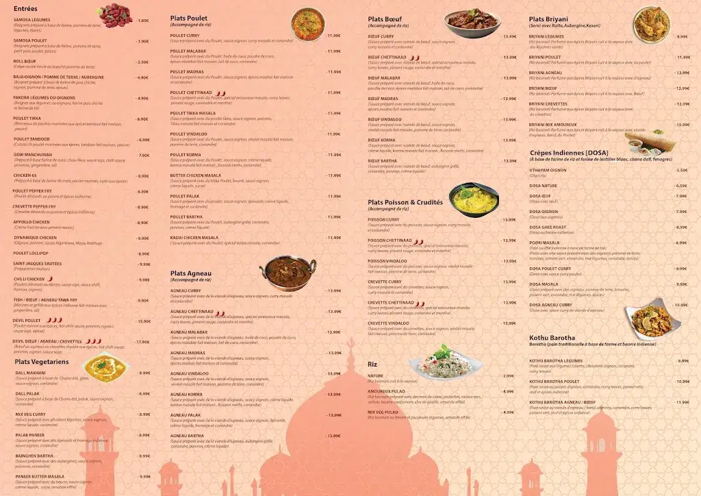 Menu_Amoureux de briyanaan_Melun_imagen_1