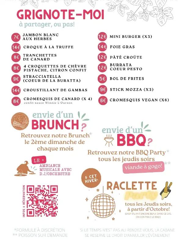 Menu_La Cabane de La Terrasse de l'Étang_Meudon_image_1