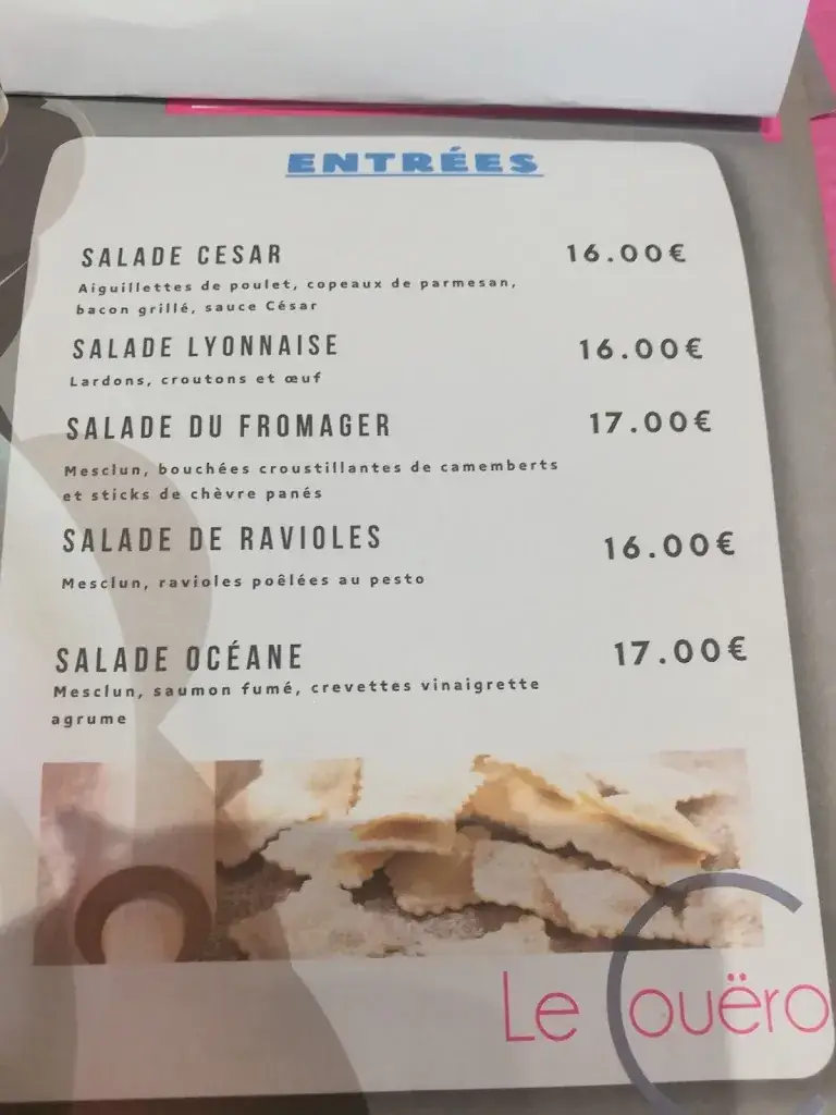 Menu_Bistrot Bel Air - By Le Couëron_Décines-Charpieu_image_3