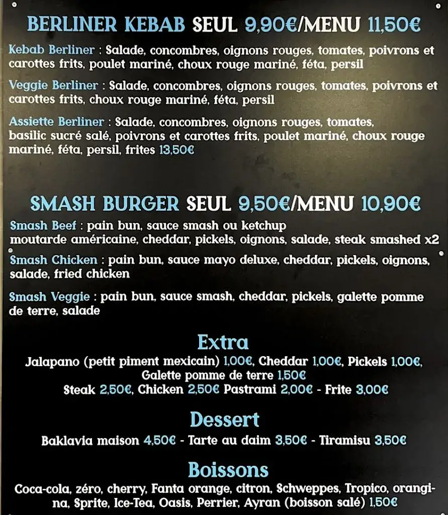 Menu_Dana grill_Mériel_image_1