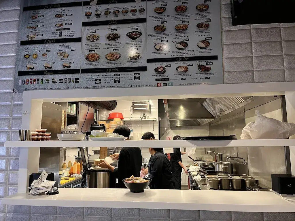 Osmoze restaurant in Levallois-Perret