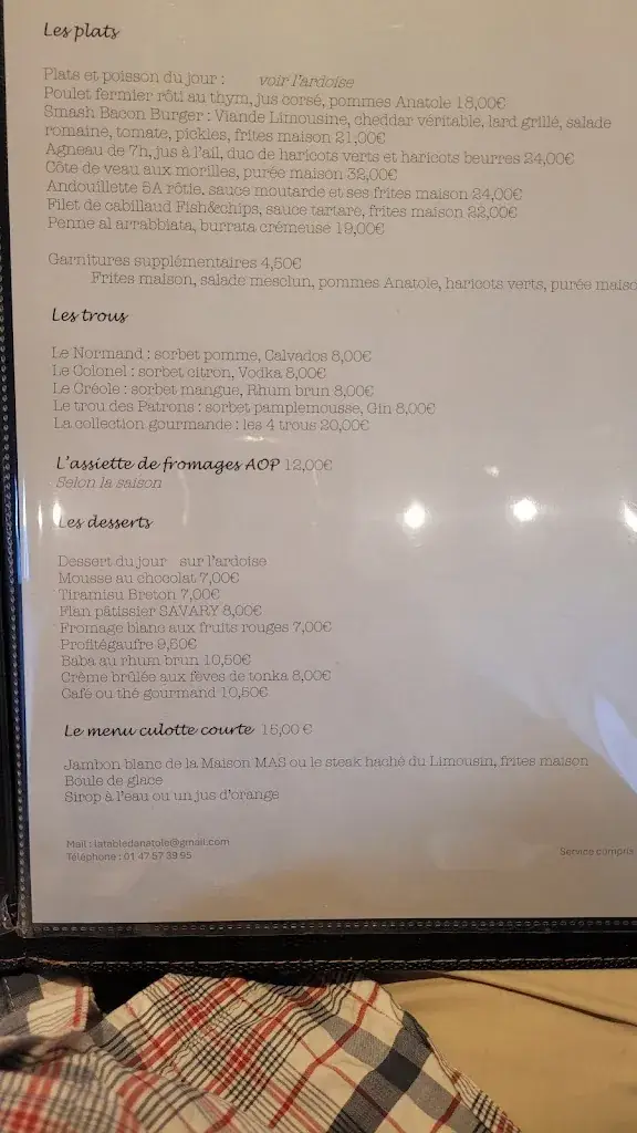 Menu_La Table d’Anatole_Levallois-Perret_image_4